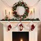16 Feet Christmas Wood Bead Garland Wooden Bead Garland for Christmas Tree Holiday Decoration (Retro White)